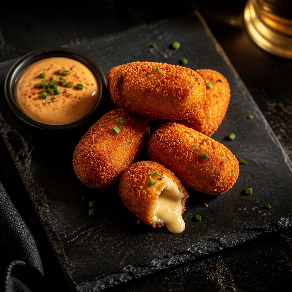Croquetas de queso Gouda
