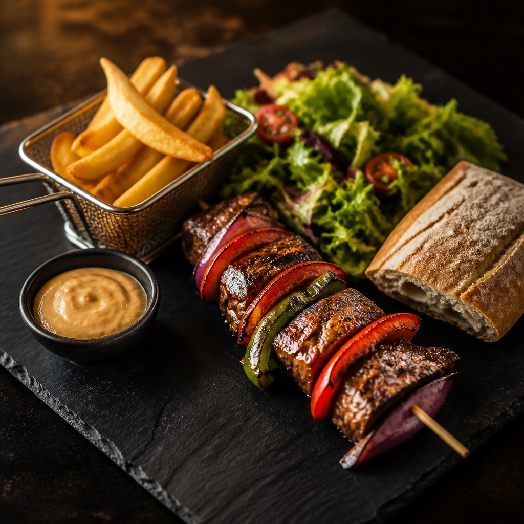 Brochetas / Filete de Buey